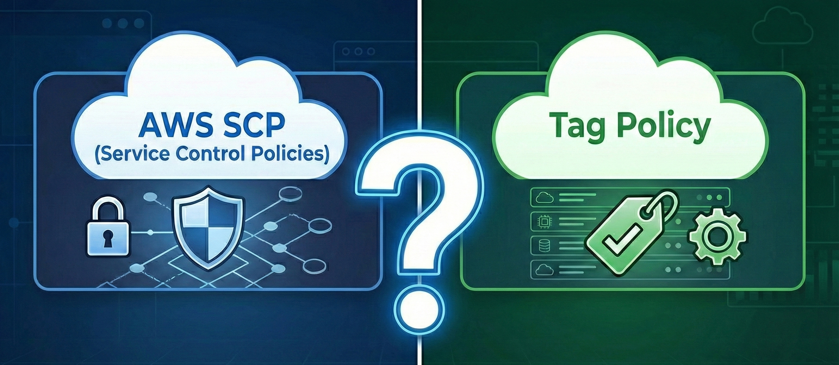 SCP vs Tag Policy